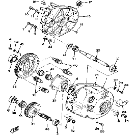 1979-1986 G1A Gas 2 cycle - Transmission 1 (~j31-149550 G1-a - 1979