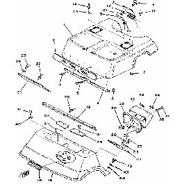 1979-1986 G1A Gas 2 cycle - Body - 1979-1986 G1A Gas 2 cycle - Gas