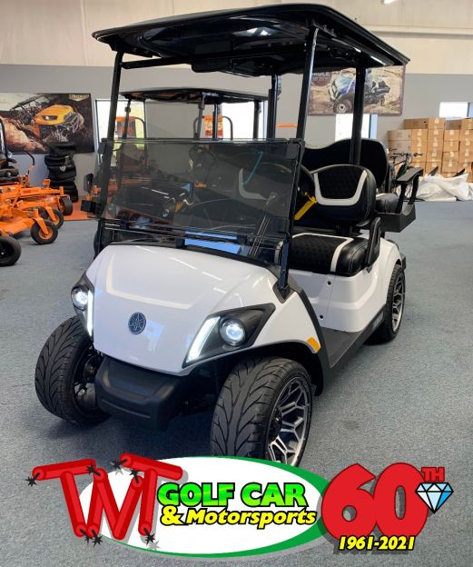 New Custom Glacier White 2021 Yamaha Drive² QuieTech PTV EFI Gas