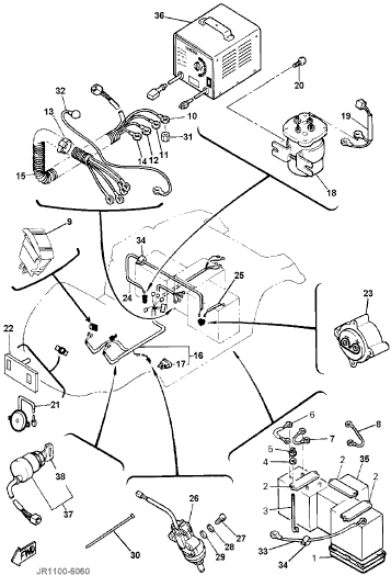 Yamaha Golf Cart G19e Wiring Diagram - Wiring Diagram