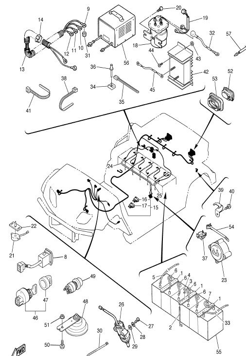 20052008 G27E UMax Light Duty 48V Electric Electrical 1 Electric
