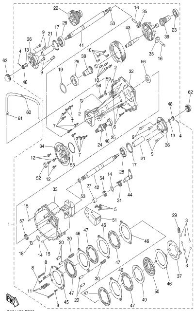 2007-2016 YDRE Drive DC 48V Electric - Transaxle Brake ... club car golf cart wiring diagram 2012 