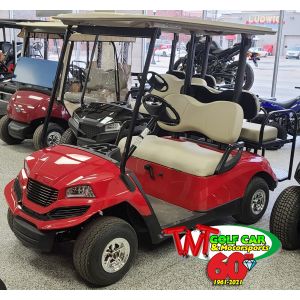 SOLD- 2014 Red Custom Havoc Yamaha Drive Gas Golf Car