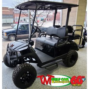 SOLD- Custom Lifted Black 2013 Yamaha Drive Gas Golf Car