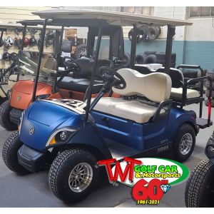 SOLD- Arctic Drift Matte 2021 Yamaha Drive² Fleet QuieTech EFI Golf Car