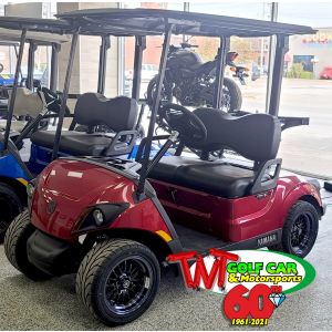 SOLD- New Jasper 2021 Yamaha Drive² QuieTech PTV EFI Gas Golf Car with IRS