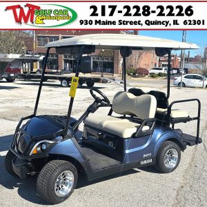 Upgraded NEW Bluestone 2022 Yamaha Drive² Fleet QuieTech EFI Golf Car with sound system