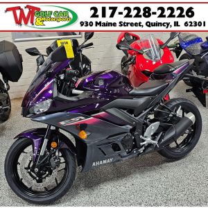 New Purple 2023 Yamaha YFZ R3 300 cc Motorcycle