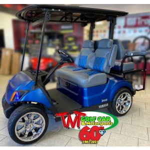 SOLD- Completely Custom 2021 Arctic Drift Yamaha Drive2 Fleet EFI Gas Golf Car