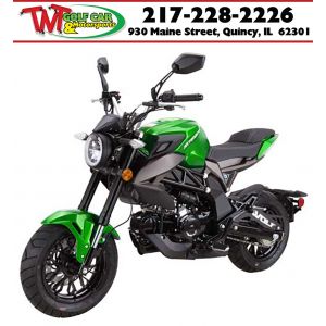 2022 Wolf Striker 4-stroke 4-speed manual 125cc Mini Moto