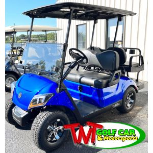 2017 Electric Yamaha Golf Car with new bright blue body