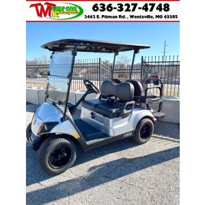 Upgraded Moonstone 2023 Yamaha Drive² QuieTech PTV EFI Gas Golf Car with IRS