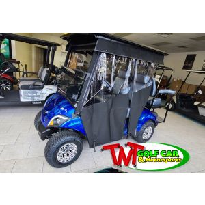 SOLD- Blue 2021 Punishment Yamaha Drive2 Gas Golf Car