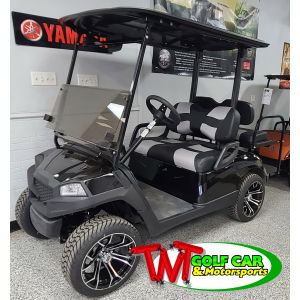 SOLD- 2014 Havoc Custom Black and Gray Yamaha Golf Car