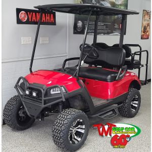 SOLD- Custom Lifted 2014 Yamaha Gas Golf Car JW8-405201