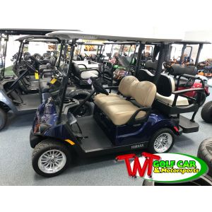 SOLD- Custom Midnight Blue 2021 Yamaha Drive2 PTV EFI golf car