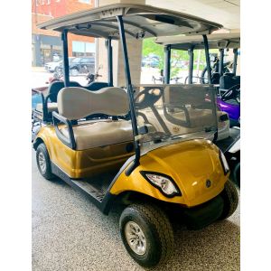 SOLD- 2013 Yamaha YDRE Gold Prism Electric Golf Car