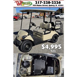 Used 2011-2013 Yamaha Drive YDRA Gas Golf Car "JW8 Special"