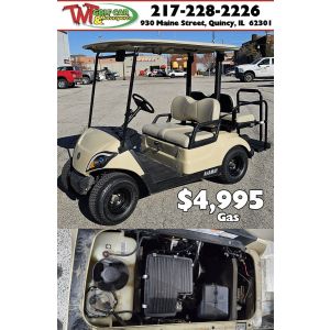 Used 2011-2013 Yamaha Drive YDRA Gas Golf Car "JW8 Special"