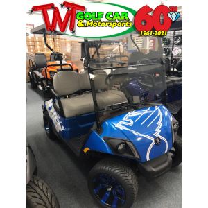 SOLD- St. Louis Blues Hockey 2020 Yamaha Drive2 Fleet Gas Golf Car