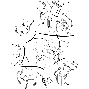 Yamaha g16 golf cart parts diagram