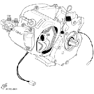 1996-2002 G16A Ultima Gas - Engine Assembly