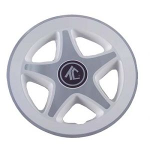 Mag Wheel Cover-White/Chrome