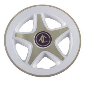 Mag Wheel Cover-White/Gold