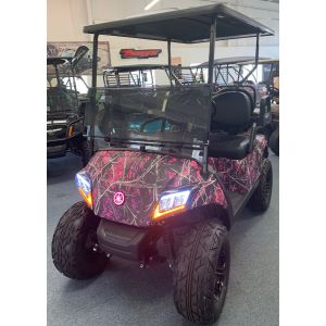 SOLD- 2017 Yamaha Drive 2 Gas Car with Pink Camo Muddy Girl