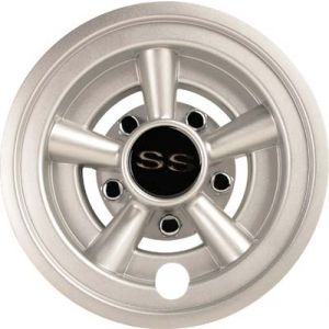 SS Wheel Cover-Silver Metallic